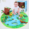 Falixpuzzlefun - Baby Baby Play Blanket Early Education Animal Toys